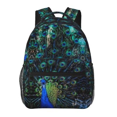 ASYG Peacock Backpack Women Laptop Backpack Women Tablet Travel Picnic Women Bag Laptop Bag Cute Travel Bag