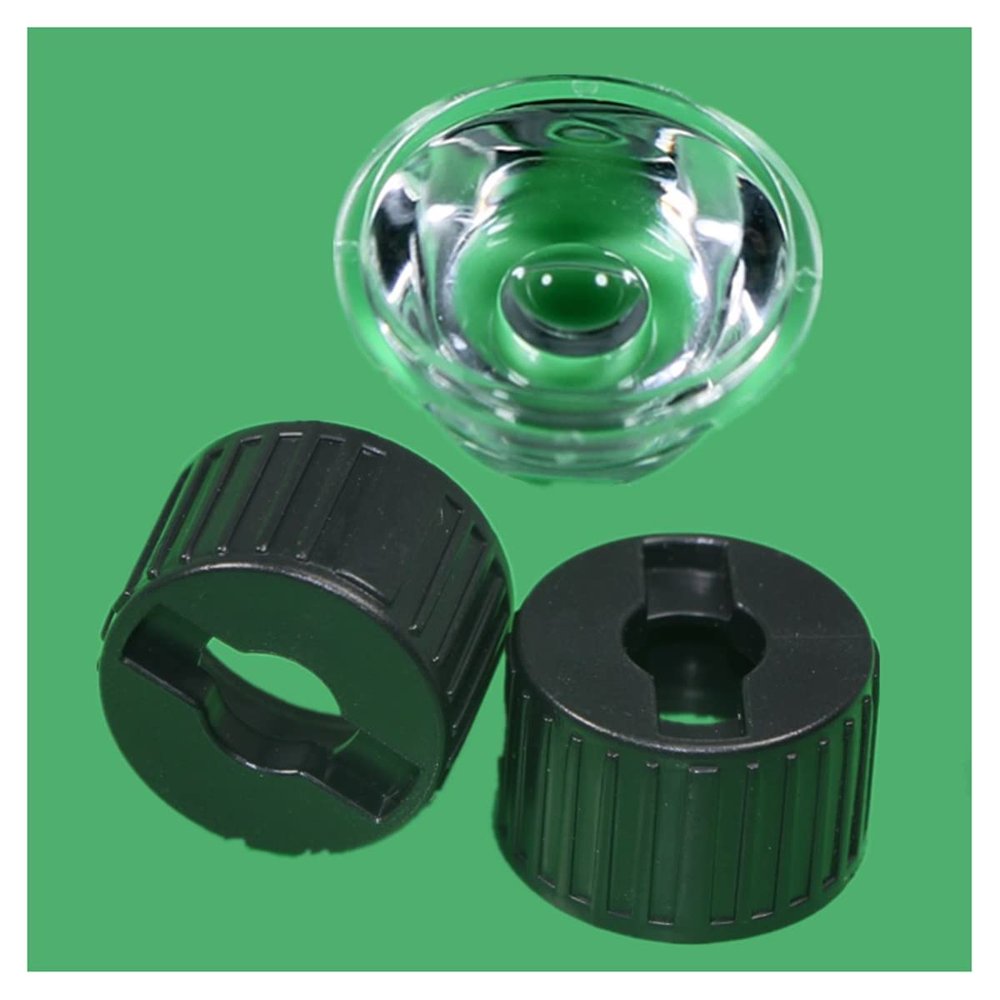 JUIYU Microscope Accessories Kit 5pcs 5/8/10/15/20/25/30/45/60/90/120 Degrees LED Lens with Black Holder Microscope Slides (Color : Black, Size : 10 Degree_Size 21.8X13)