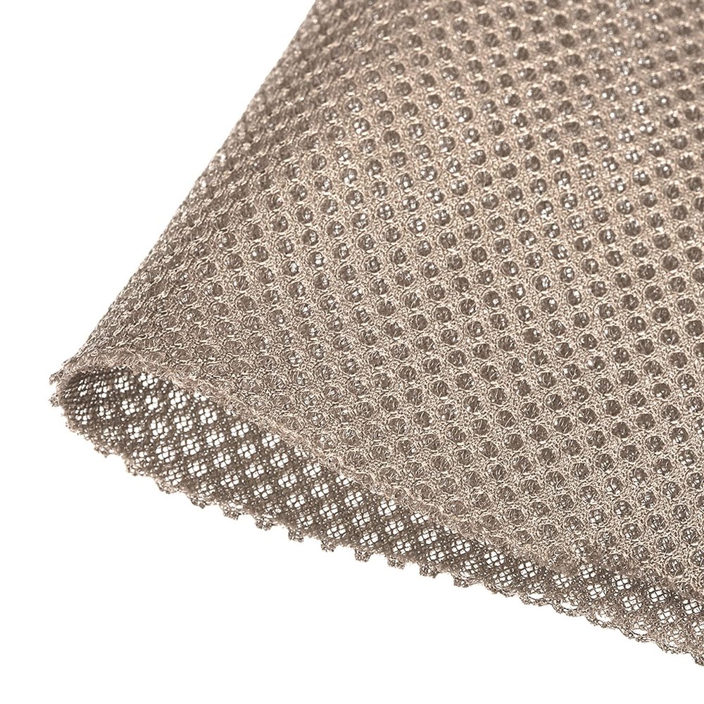 Rebower Speaker Grill Cloth Stereo Mesh Fabric Protective Dustproof Cloth, [for Home Speaker Repair] - 39.37 Inch x 63 Inch/Dark Khaki