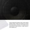Rebower Speaker Grill Cloth Stereo Mesh Fabric Protective Dustproof Cloth, [for Home Speaker Repair] - 19.7 Inch x 63 Inch/White view 3