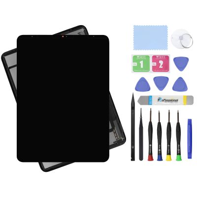 11" LCD Screen Replacement for iPad Pro 11 2nd Gen A2068 A2230 A2228 A2231 (2020) Display LCD Assembly and Glass Touch Digitizer Premium Repair Kit - Black