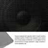 Rebower Speaker Grill Cloth Stereo Mesh Fabric Protective Dustproof Cloth, [for Home Speaker Repair] - 19.7 Inch x 59 Inch/Gray view 3