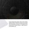Rebower Speaker Grill Cloth Stereo Mesh Fabric Protective Dustproof Cloth, [for Home Speaker Repair] - 39.37 Inch x 63 Inch/White view 3