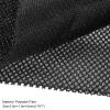 Rebower Speaker Grill Cloth Stereo Mesh Fabric Protective Dustproof Cloth, [for Home Speaker Repair] - 19.7 Inch x 59 Inch/Black view 2