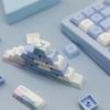 Cmokifuly Seasonic Keycaps XDA Profile Custom Keycap for Mechanical Keyboard,136 Keys Set PBT Dye Sublimation Keycaps (Blue Seasonic) view 4