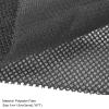 Rebower Speaker Grill Cloth Stereo Mesh Fabric Protective Dustproof Cloth, [for Home Speaker Repair] - 39.37 Inch x 59 Inch/Dark Grey view 2