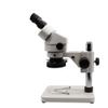 7X-45X Binocular Stereo Microscope, PCB Soldering Mobile Phone Repair Tool Simul-Focal Continuous Zoom Microscopio with LED Light view 3