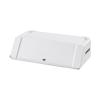 ZYFAB Adjustable Monitor Stand Multimedia Desktop Stand with Paper Storage Desk Organizer with Drawer Laptop Stand for Desk,White view 2