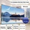 AIZYR Anti Glare TV Screen Protector for 86 Inches LCD, LED etc, Filter Blocking UV & Blue Light from 380 to 495nm, Frosted Surface Anti Scratch,75.9x43.5inch view 3