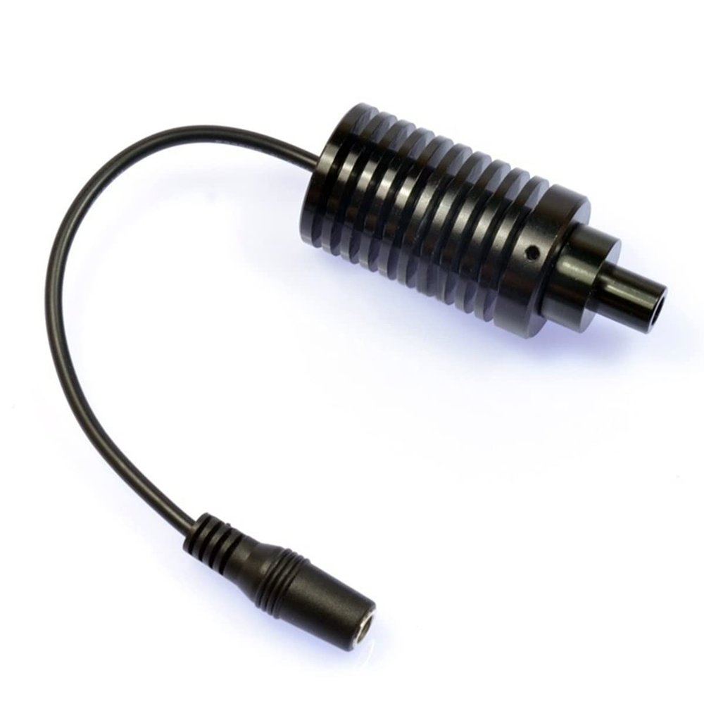 10mm LED Microscope Coaxial Light Source, Without Stroboscopic Spot Lamp Brightness Adjustable for Machine Vision System (Color : White Light)
