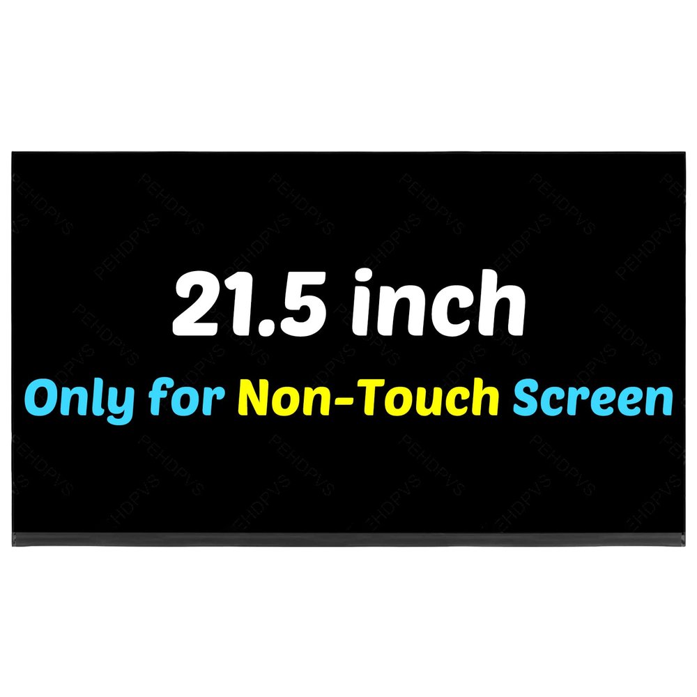 PEHDPVS 21.5" M215HCA L3B Screen Replacement for MV215FHM-N40 MV215FHM-N30 LM215WF9 SSA1 M215HAN01.1 LCD LED Display Panel (Only for Non-Touch Screen)