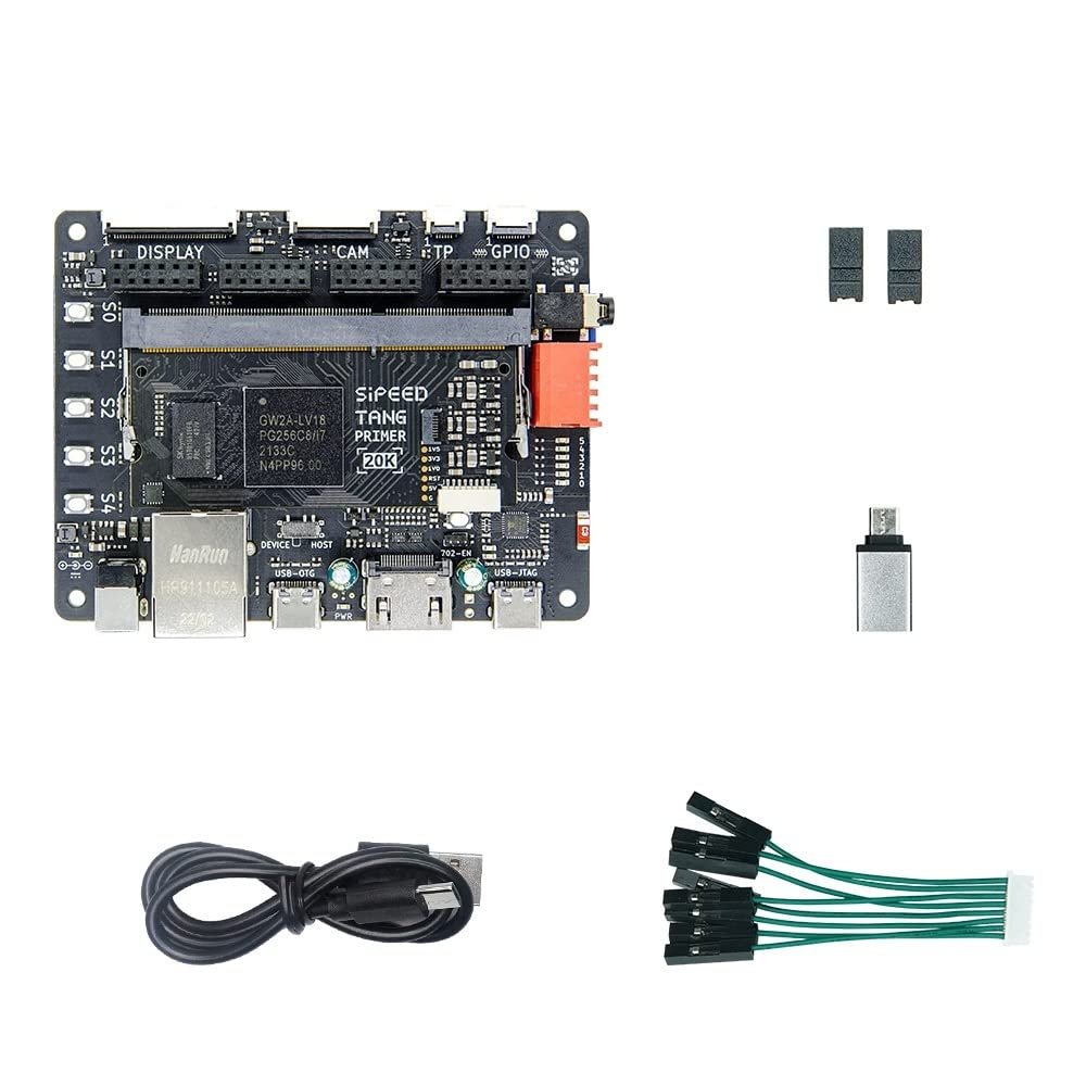 Kocoo Sipeed Tang Primer 20K Gowin GW2A FPGA GoAI Core Board Minimum System (20K Dock Kits)