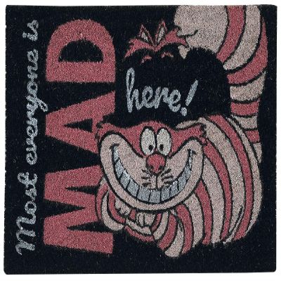 Pyramid International Alice AU Pays DES MERVEILLES - We're All mad here! - Paillasson