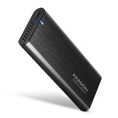 AXAGON EEM2-SB2 USB-C 3.2 Gen 2, M.2 SSD Gehuse - Schwarz