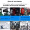 109P0424H6D03 Fan 24V Fan 0.07A 4CM 4020 3-Wire Cooling Fan view 3