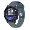 Amzpas Silicone Band for Coros PACE 2/ APEX 42mm/ APEX 2, 20mm Quick-Release Replacement Wristband Sport Straps, Blue Grey view 1