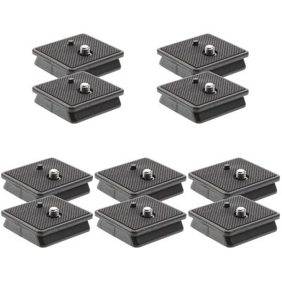 10 pcs Gimbal Quick Release Plate Tripod Accessories Quick Release clamp Tripod mounting Plate 330a Camera PTZ abs and Metal
