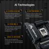ASUS TUF Gaming X870E-PLUS WIFI7 Motherboard Socket AMD AM5 (ATX, DDR5, PCIe 5.0, 4x M.2, WiFi 7, Aura Sync, AI Cooling II, PCIe Slot Q-Release Slim, BIOS Flashback) view 2