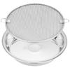 Stainless Steel Kitchen Draining Net with Tray - Versatile Oil Strainer, Colander for Fruits & Vegetables, Cooling Rack for Baking, Grilling, Frying - Stackable, Non-Stick, Easy to Clean view 1