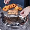 Stainless Steel Kitchen Draining Net with Tray - Versatile Oil Strainer, Colander for Fruits & Vegetables, Cooling Rack for Baking, Grilling, Frying - Stackable, Non-Stick, Easy to Clean view 4