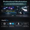 PHIXERO 10 in 1 USB Docking Station Dual Monitor 4K@60HZ for Mac M1/M2, Displaylink Dock with 2 HDMI & 2 DP, 100W PD, 3 USB 3.2Gen2 [10 Gbps], Ethernet, Audio, Compatible with Thunderbolt, Windows,et view 2