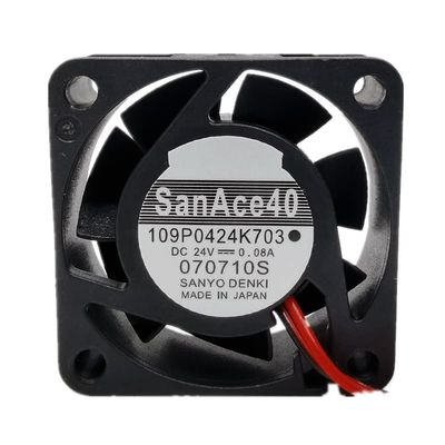 109P0424K703 Fan DC24V Fan 0.08A 4CM 4015 Cooling Fan