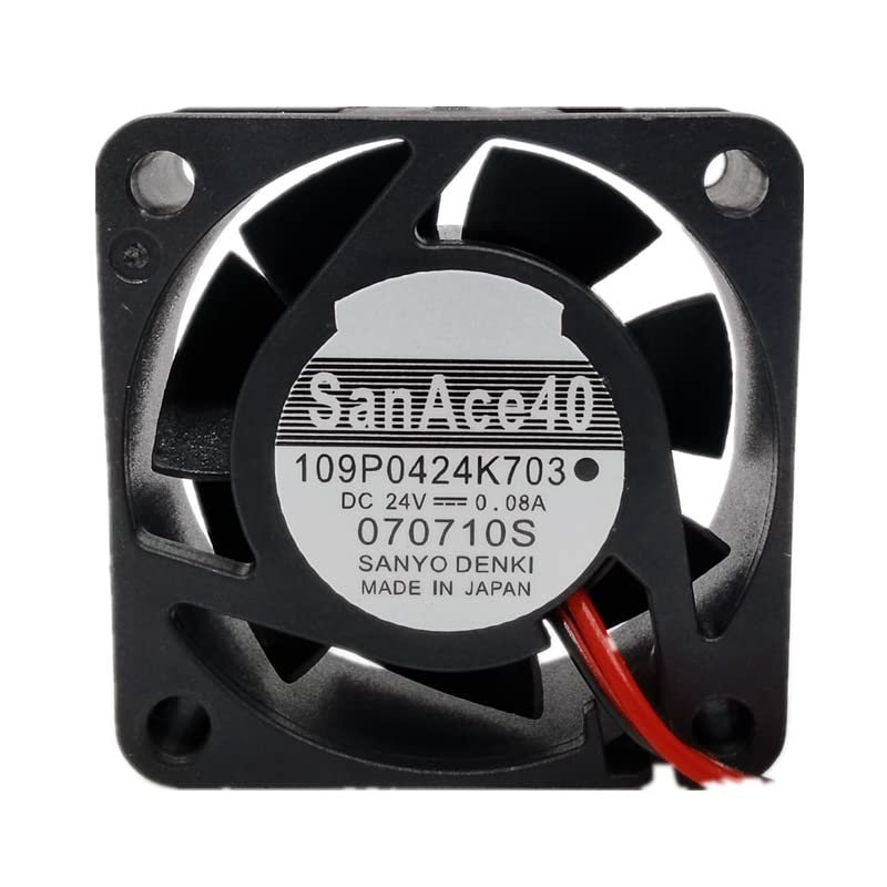 109P0424K703 Fan DC24V Fan 0.08A 4CM 4015 Cooling Fan