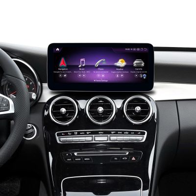 Android 12 Car Radio 12.3 Inch Touchscreen for Mercedes Benz A/C-Class, W176, CLA, GLA, GLC, X156, 2015 to 2018 Year NTG 5.0, Supports Wireless Apple Carplay/Android Car Mirror Link
