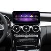 Android 12 Car Radio 12.3 Inch Touchscreen for Mercedes Benz A/C-Class, W176, CLA, GLA, GLC, X156, 2015 to 2018 Year NTG 5.0, Supports Wireless Apple Carplay/Android Car Mirror Link view 1