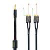 Arklove 20ft Shielded 1/8" aux Input 3.5mm RCA Output Splitter Stereo Audio Video Cable Out 3.5 Male to 4 RCA Female in Dual Speaker Cord 24k Gold Plated view 2