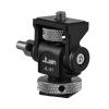 Andoer Camera Monitor Mount Bracket with Cold Shoe Field Monitor Mount Holder Aluminum Alloy 1/4 Inch Screw Tilt Adjustable for 5 Inch & 7 Inch Monitors LED Light Flash view 1