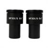 1 Pair of 30X Biological Microscope Eyepiece High Eye Point Wide Angle Eyepieces Field of View 9mm Mounting Size 23.2mm view 1