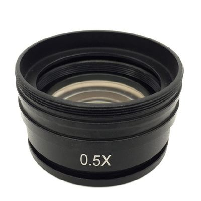 0.5X Barlow Objective Lens Working Distance 160 mm Auxiliary Lens for Stereo Microscope with Mounting Size M42 M48 M50 M52 x 0.75mm (Color : Mounting Thread 52mm)