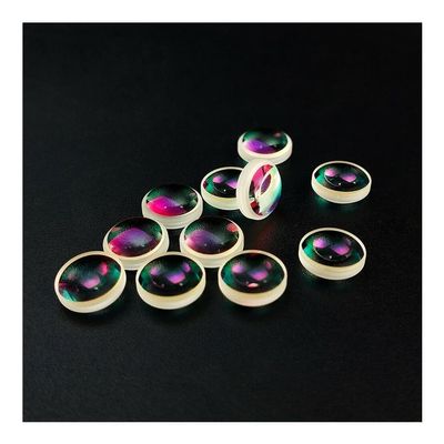 20pc 7.66mm Factory Defective Double Convex Magnifying Lens Optical Glass Biconvex Lenses DIY Decorative Doublet Aspheric Lentes