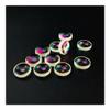 20pc 7.66mm Factory Defective Double Convex Magnifying Lens Optical Glass Biconvex Lenses DIY Decorative Doublet Aspheric Lentes view 1