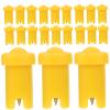 Beavorty 100pcs -blocking Eyelash Glue Bottle Needles Nozzle Tips for Efficient Application Salons and Home Use view 1