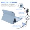 QYiiD Keyboard Case for iPad mini 6 2021, Cute Round Key Color Keyboard Wireless Detachable BT Keyboard Cover 8.3 Inch iPad mini 6th Generation Gen Keyboard Case with Pencil Holder, Blue view 3
