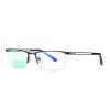 laureles Bifocal Reading Glasses Men Business Blue Light Blocking Square Reader Computer Eyewear Male (Black, 2.25, multiplier_x) view 1