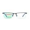 laureles Bifocal Reading Glasses Men Business Blue Light Blocking Square Reader Computer Eyewear Male (Black, 2.25, multiplier_x) view 2
