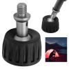Pilipane Tripod Feet, 3/8in Tripod Foot Pad, Rubber Stainless Steel Non Slip 37mm Diameter Camera Tripod Foot Replacement, Universal Tripod, Non Slip Tripod Foot, Suitable for Flat Uneven Outside view 4