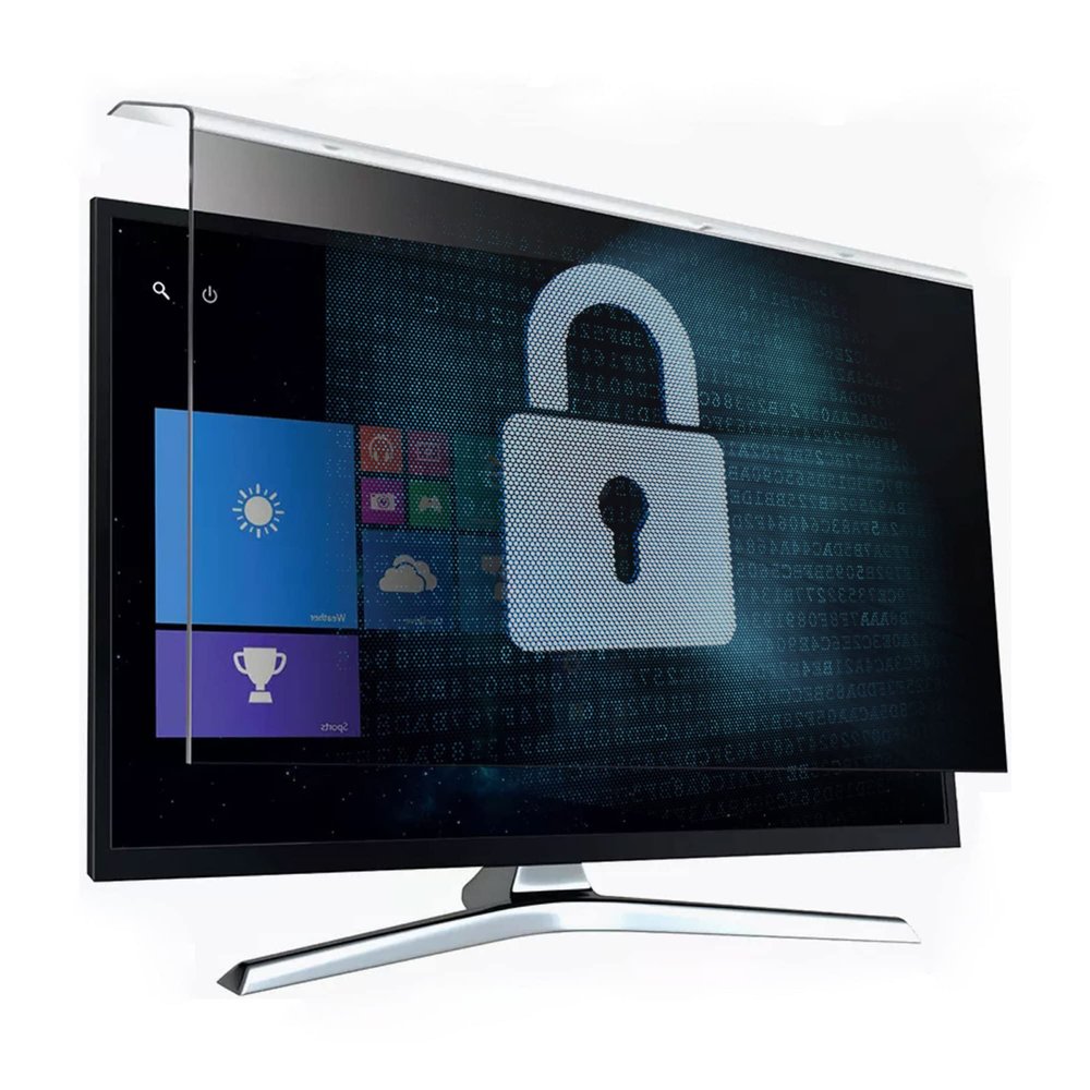 JC JCSKY Computer Privacy Screen Filter for Widescreen 16:10 and 16:9 Monitors Including 18-32 Inch, Anti Blue Light & Anti-Grare Privacy Filters, Easy On/Off / 25 / 27in 613x356mm