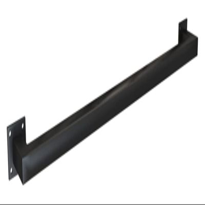 ALDEPO Grab Bars Elderly Black Indoor Staircase Handrails, Wall Anti-Slip Auxiliary Grab Bar, Heavy Duty Square Pipe Handrail, 50/60/80/90/100/120/130/140Cm Long/0.7M (Color : 0.5m)