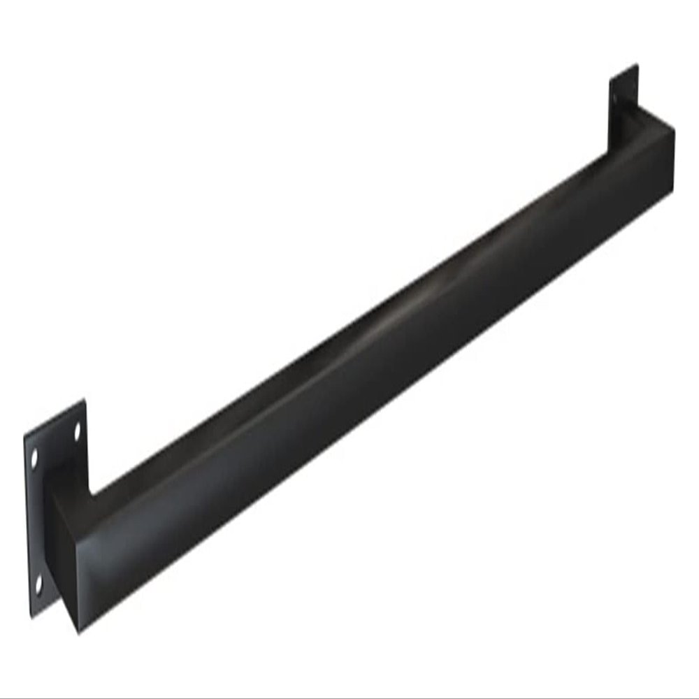 ALDEPO Grab Bars Elderly Black Indoor Staircase Handrails, Wall Anti-Slip Auxiliary Grab Bar, Heavy Duty Square Pipe Handrail, 50/60/80/90/100/120/130/140Cm Long/0.7M (Color : 0.5m)