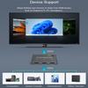 HDMI Switch 3 in 1 Out, with One-Click Switch, 4K HDMI Switcher, 4K/2K@30Hz and 4K/2K (YCbCr420) @60Hz Resolution, for Raspberry Pi, PC, Smartphone,Game Console view 4