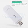 4G LTE USB Modem Dongle, Pocket Mobile Hotspot Router, Network Adapter, with SIM Card Slot, 150Mbps High Speed, 10 Users Sharing, for Car Outdoor view 4