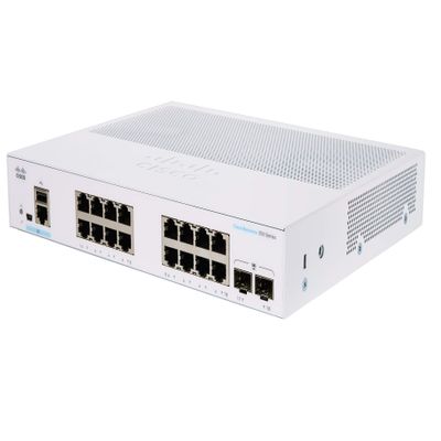 Cisco Business CBS350-16T-E-2G Managed Switch | 16 Port GE | Ext PS | 2x1G SFP CBS350-16T-E-2G-NA (Renewed)