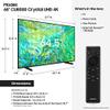 SAMSUNG 65-Inch Class Crystal UHD 4K CU8000 Series PurColor,Object Tracking Sound Lite,Q-Symphony,Motion Xcelerator,Ultra Slim,Solar Remote,Smart TV with Alexa Built-in (UN65CU8000,2023 Model),Black view 2