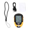 SPYMINNPOO Barometer, GPS Navigation Receiver Handheld USB Rechargeable Digital Altimeter Barometer Clocks Boat Cabin for Hiking view 2