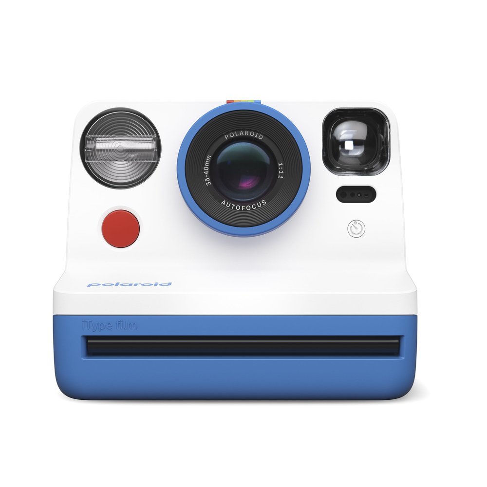 Polaroid Now 2nd Generation I-Type Instant Film Camera - Blue (9073)