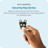 Yubico - Security Key C NFC - Basic Compatibility - Multi-Factor authentication (MFA) Security Key and passkey, Connect via USB-C or NFC, FIDO Certified view 3